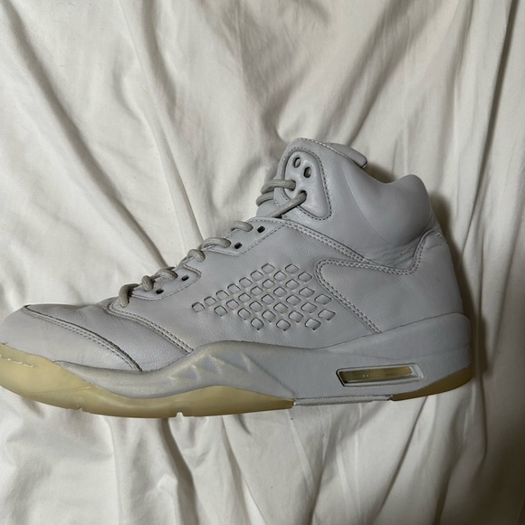 Size 10.5 - Air Jordan 5 Retro Premium Pure Platinum - Picture 1 of 11